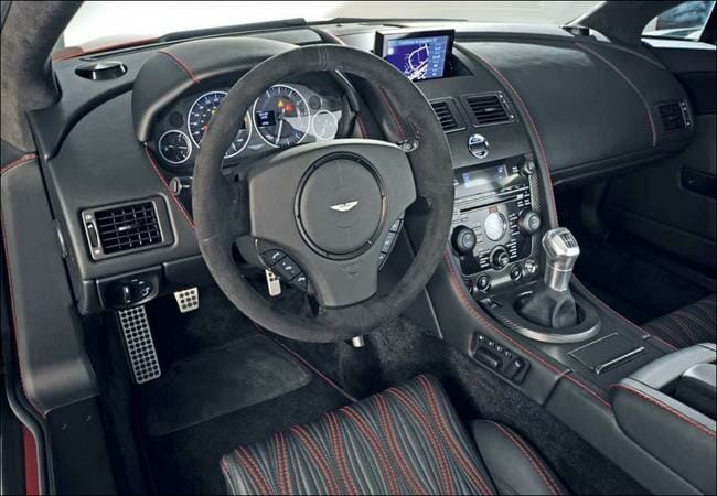 Aston Martin V12 Zagato Interior